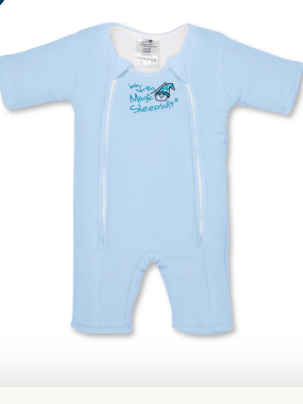 Halo Light Blue Magic Sleepsuit Fleece Sleep Sack Large
